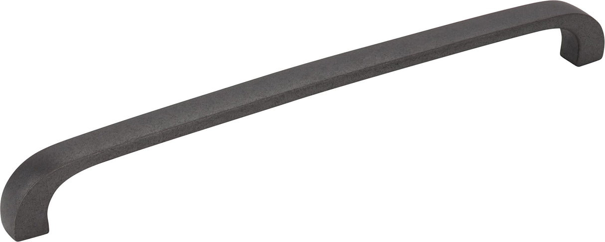 Elements 984-192BNBDL 192 mm Center-to-Center Brushed Pewter Square Slade Cabinet Pull