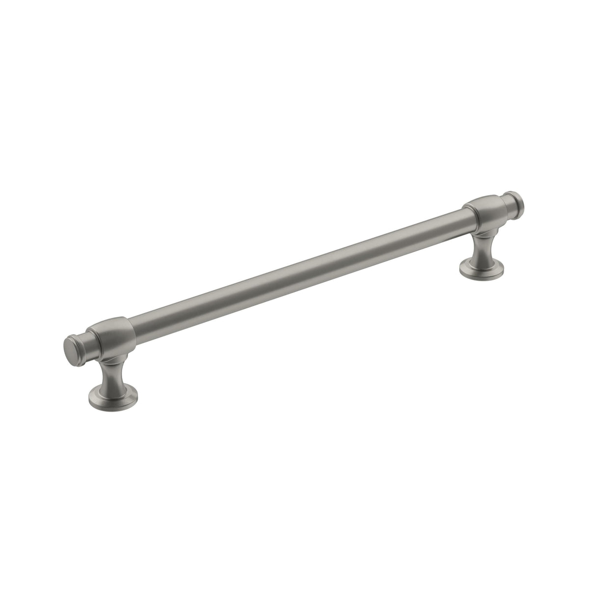 Amerock Cabinet Pull Satin Nickel 7-9/16 inch (192 mm) Center-to-Center Winsome 1 Pack Drawer Pull Cabinet Handle Cabinet Hardware