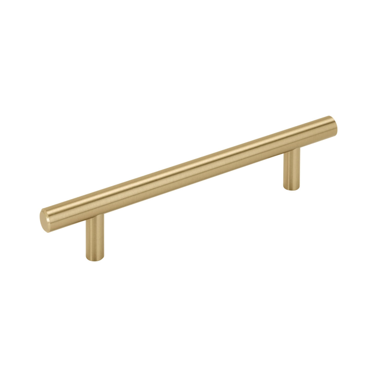 Amerock Cabinet Pull Champagne Bronze 5-1/16 inch (128 mm) Center to Center Bar Pulls 1 Pack Drawer Pull Drawer Handle Cabinet Hardware