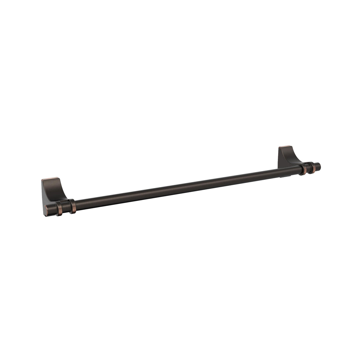 Amerock BH36053ORB Oil Rubbed Bronze Towel Bar 18 in (457 mm) Towel Rack Davenport Bathroom Towel Holder Bathroom Hardware Bath Accessories