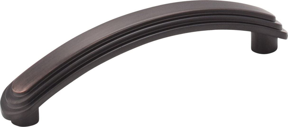 Elements 331-96BNBDL 96 mm Center-to-Center Brushed Pewter Arched Calloway Cabinet Pull