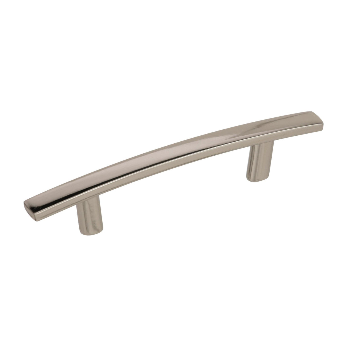 Amerock Cabinet Pull Polished Nickel 3 inch (76 mm) Center to Center Cyprus 1 Pack Drawer Pull Drawer Handle Cabinet Hardware