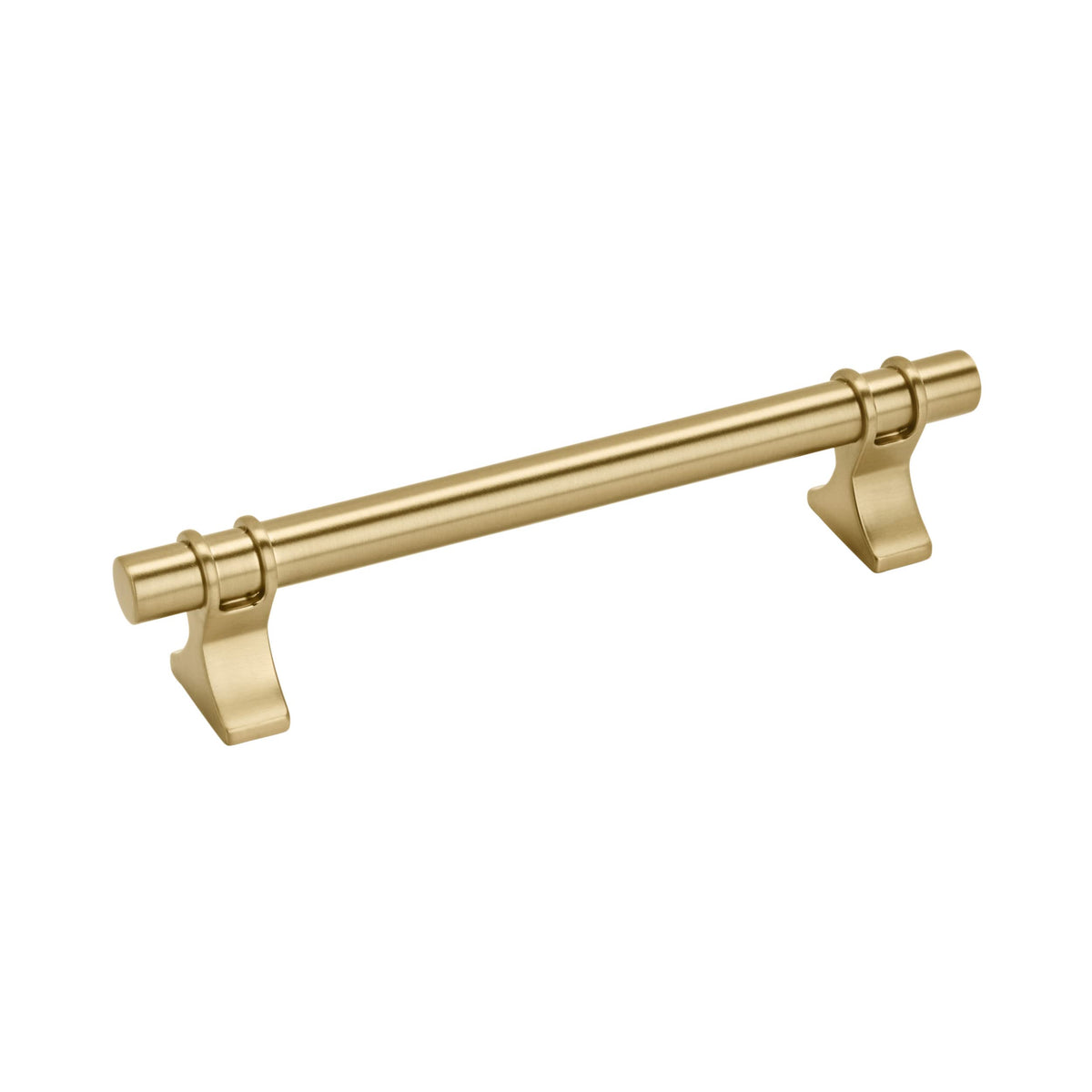 Amerock Cabinet Pull Champagne Bronze 5-1/16 inch (128 mm) Center to Center Davenport 1 Pack Drawer Pull Drawer Handle Cabinet Hardware