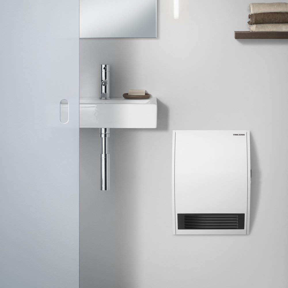Stiebel Eltron CKT 20E Wall Heater, 1500/2000W 208/240V Space Heater w/Timer - White