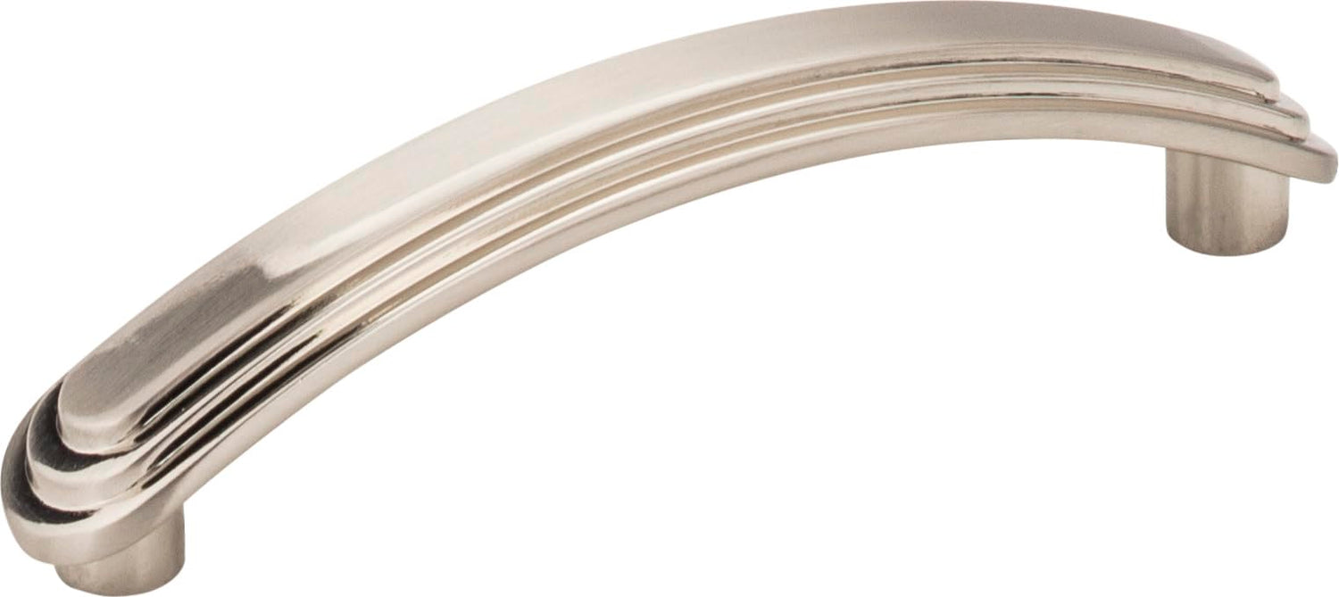 Elements 331-96SN 96 mm Center-to-Center Satin Nickel Arched Calloway Cabinet Pull