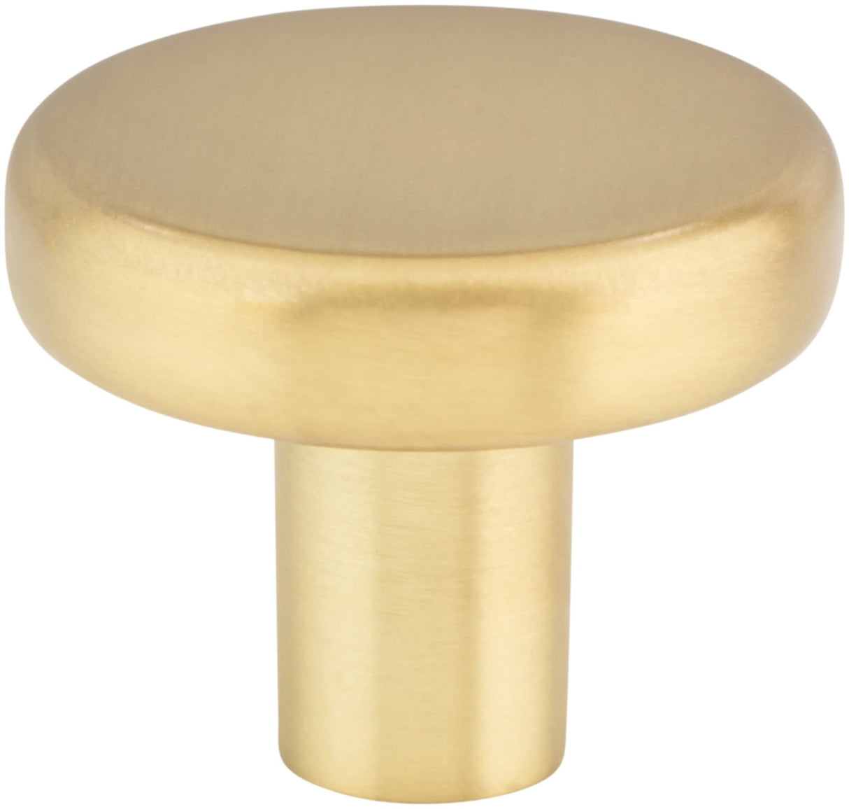 Elements 105BG 1-1/4" Diameter Brushed Gold Gibson Cabinet Knob