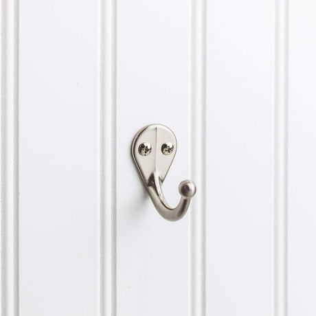 Elements YS05-175SN 1-3/4" Satin Nickel Traditional Single Prong Ball End Wall Mounted Hook