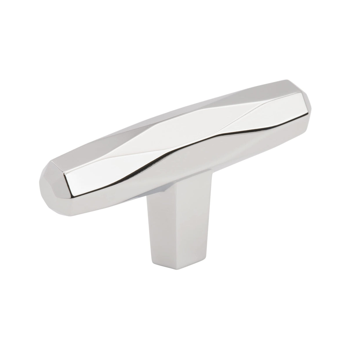 Amerock Cabinet Knob Polished Chrome 2-1/2 inch (64 mm) Length St. Vincent 1 Pack Drawer Knob Cabinet Hardware