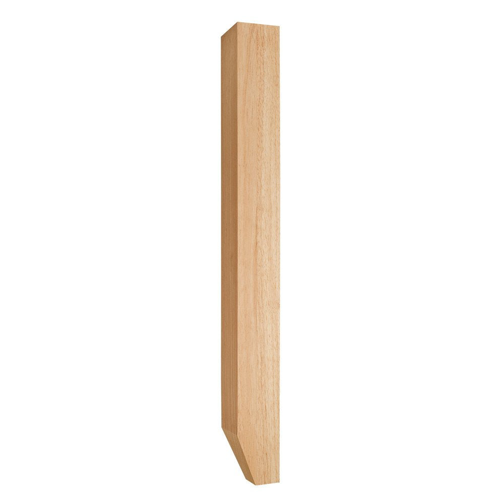 Hardware Resources P32MP 3-1/2" W x 3-1/2" D x 35-1/2" H Maple Shaker Tapered Foot Post