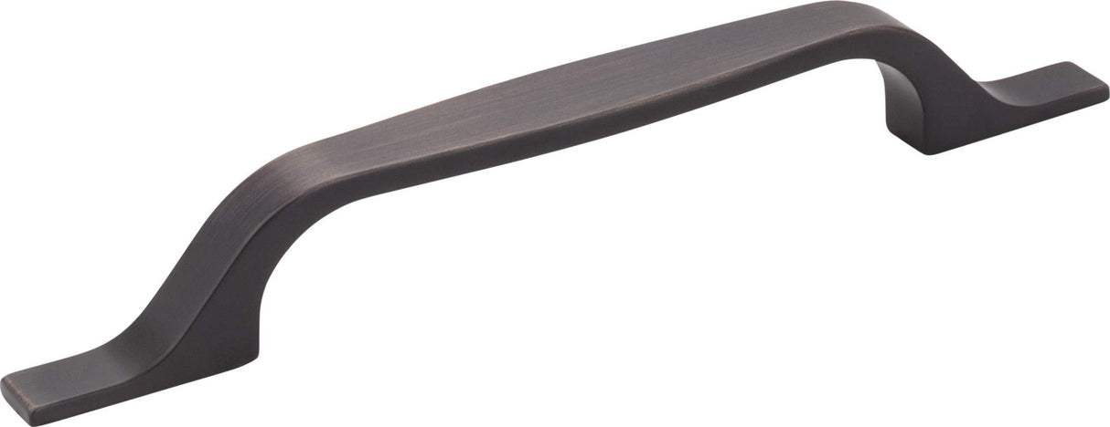Elements 382-128DBAC 128 mm Center-to-Center Brushed Oil Rubbed Bronze Square Cosgrove Cabinet Pull