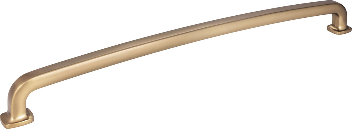 Jeffrey Alexander MO6373-18SBZ 18" Center-to-Center Satin Bronze Belcastel 1 Appliance Handle