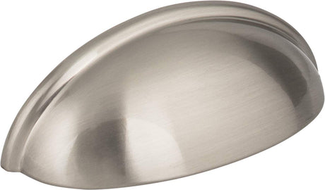 Elements 2981SN-R 3" Center-to-Center Satin Nickel Florence Retail Packaged Cabinet Cup Pull