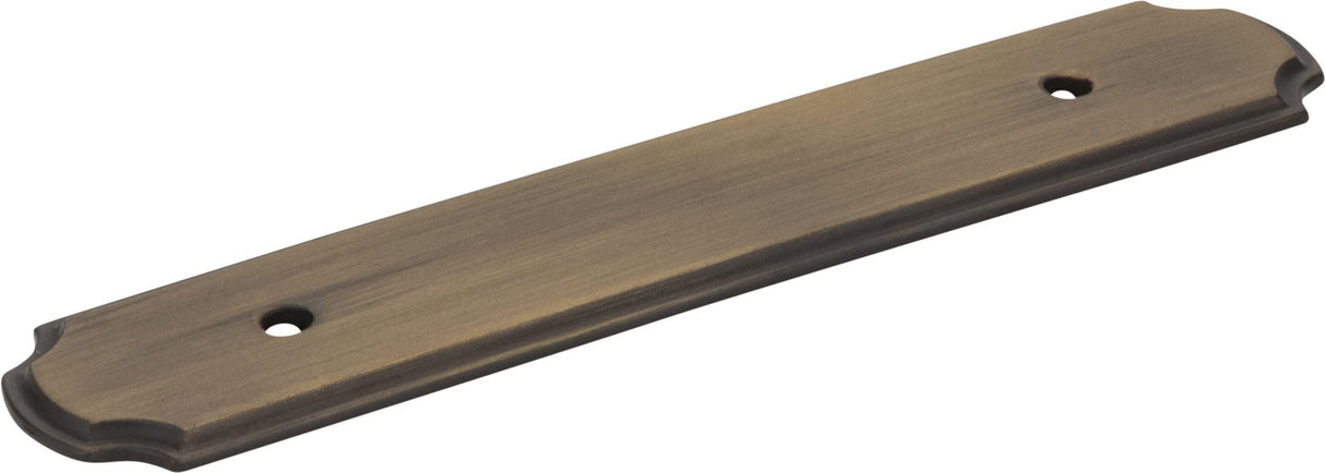 Jeffrey Alexander B812-96PC 6-1/8" O.L. (96 mm Center-to-Center) Polished Chrome Pull Backplate