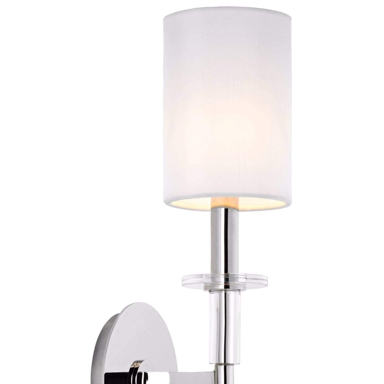 Hudson Valley Lighting 8511-PN Amherst - 1 Light Wall Sconce, Finish Color: Polished Nickel