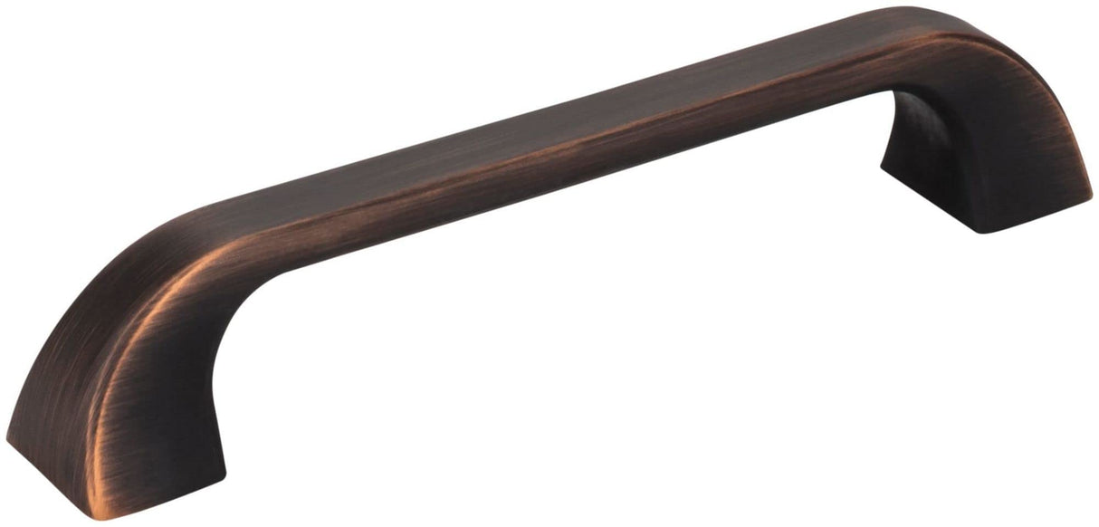 Jeffrey Alexander 972-128DBAC 128 mm Center-to-Center Brushed Oil Rubbed Bronze Square Marlo Cabinet Pull