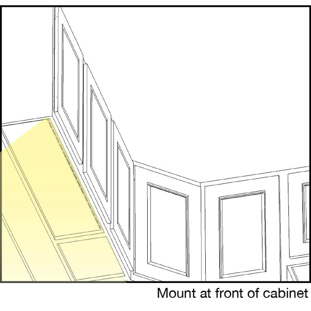 Task Lighting L-T600-16-24VMW 16ft 280 Lumens Per Foot 24V TandemLED Series Tunable White Tape Light, 2700K-5000K