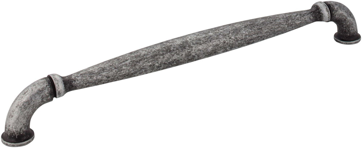 Jeffrey Alexander 737-12SIM 12" Center-to-Center Distressed Antique Silver Chesapeake Appliance Handle