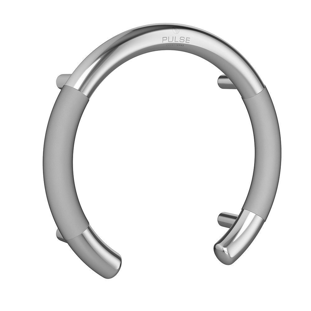 PULSE ShowerSpas 4002-SSP ErgoValveBar, ADA Compliant, Soft-Grip, Polished Stainless Steel