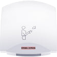 Stiebel Eltron 073725 Galaxy M2 Touchless Automatic Hand Dryer, 2000W, 240V, 6-7/8" W x 10-1/2" H x 9-1/16" D, White