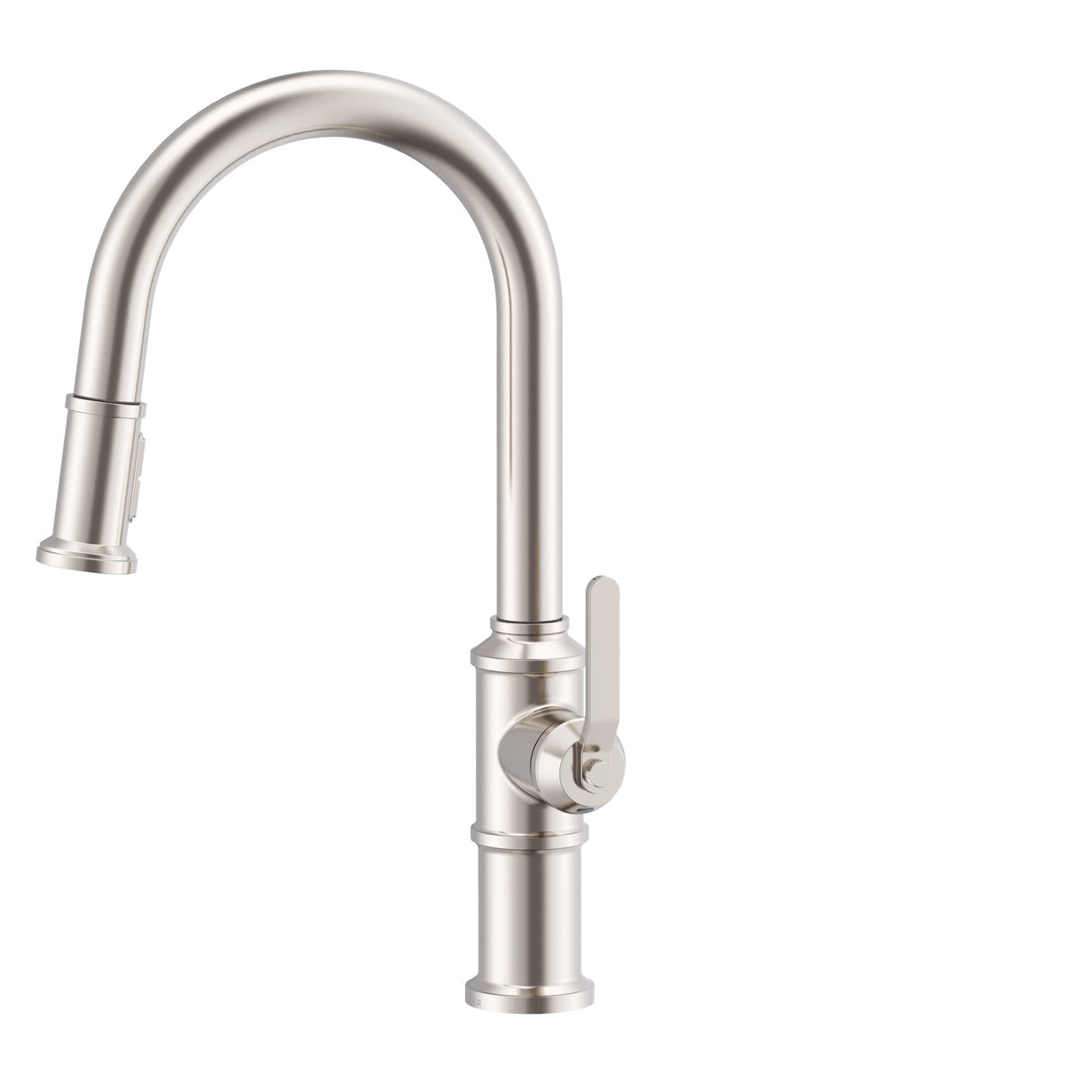 Gerber D454437SS Stainless Steel Kinzie Single Handle Pull-down Kitchen Faucet