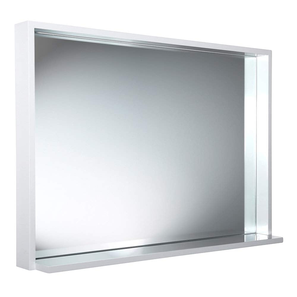 Fresca FMR8140WH Fresca Allier 40" white Mirror with Shelf