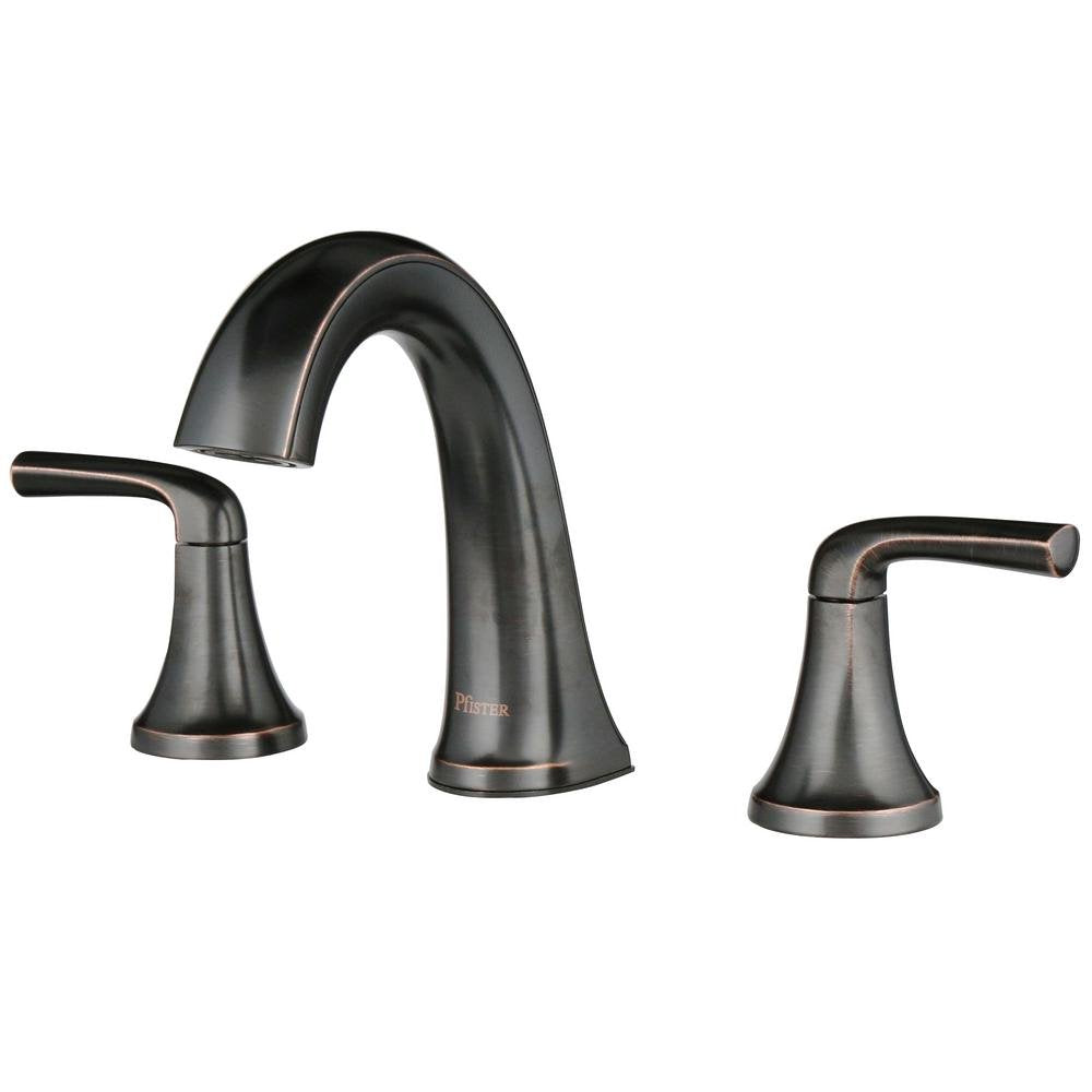 Pfister Ladera 8 in. Widespread 2-Handle Bathroom Faucet in Tuscan Bronze LF-049-LRYY