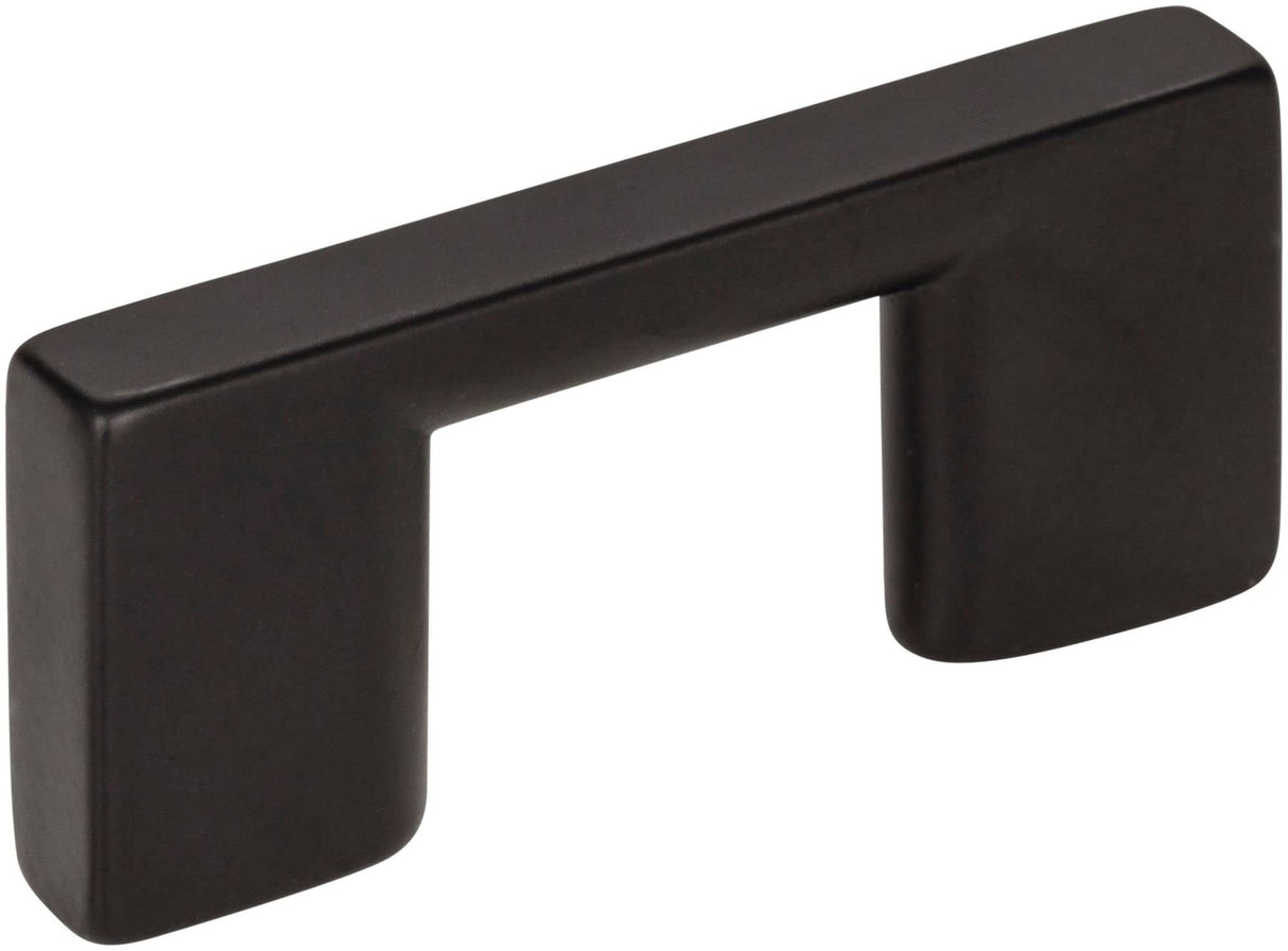 Jeffrey Alexander 635-32MB 32 mm Center-to-Center Matte Black Square Sutton Cabinet Bar Pull