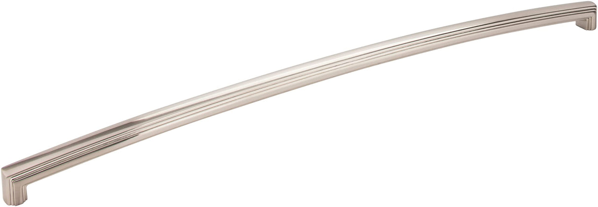 Jeffrey Alexander 519-18SN 18" Center-to-Center Satin Nickel Delgado Appliance Handle