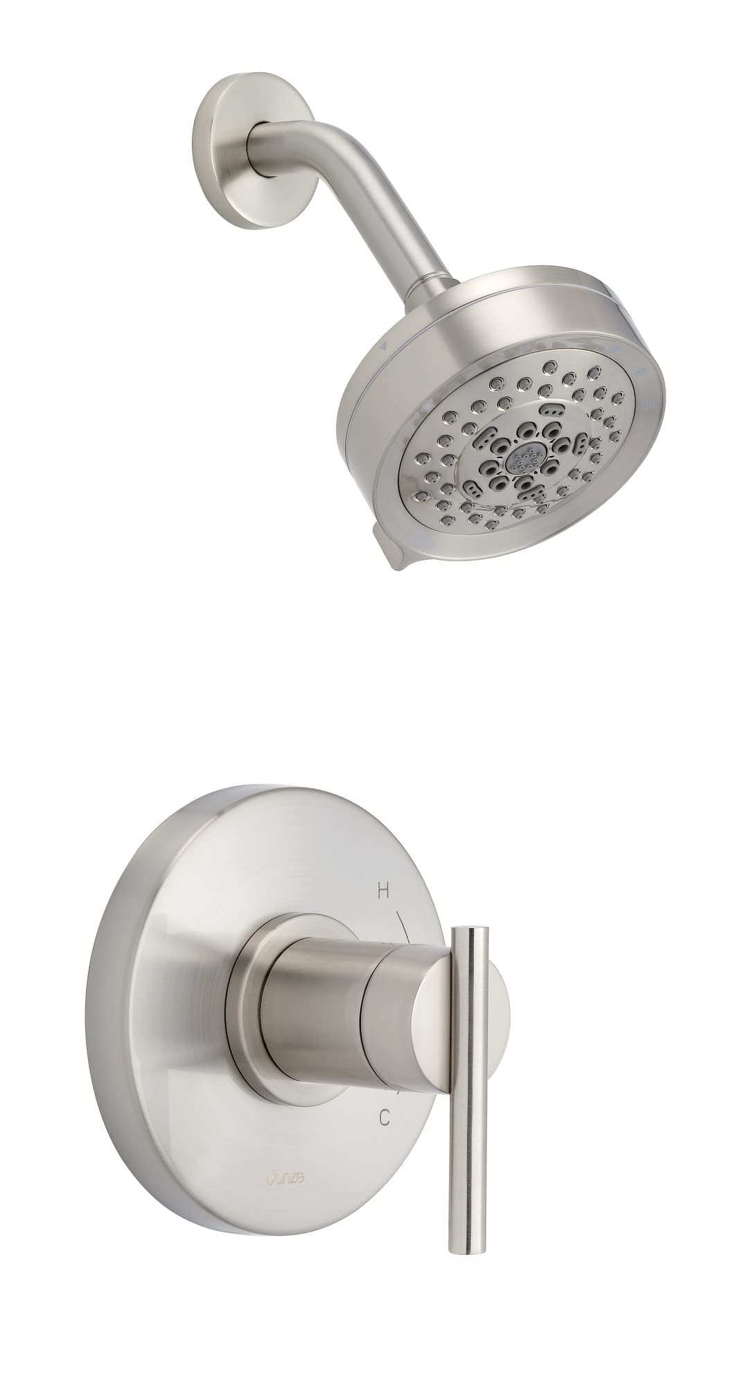 Gerber D511558BNTC Brushed Nickel Parma Shower-only Trim Kit, 1.75GPM