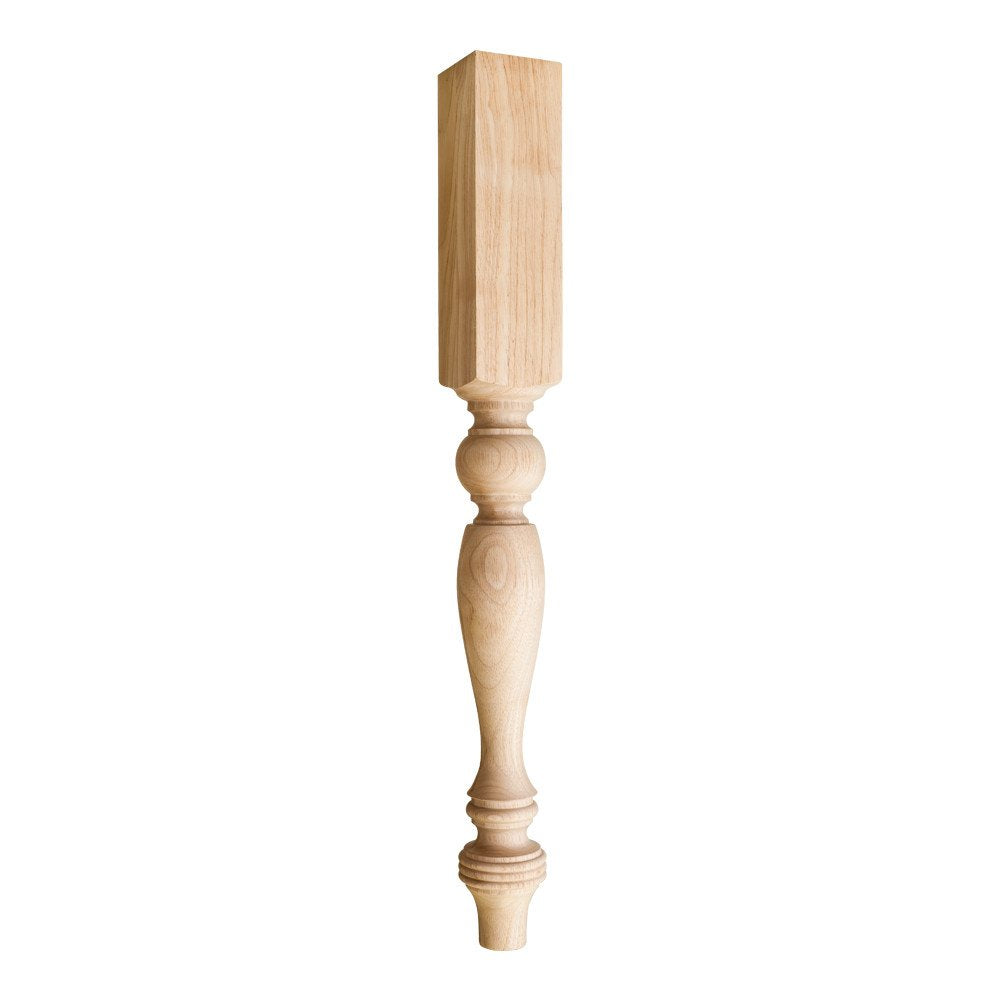 Hardware Resources P42MP 3-1/2" W x 3-1/2" D x 35-1/2" H Maple Square Post