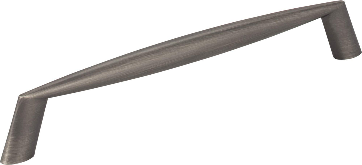 Elements 988-160BNBDL 160 mm Center-to-Center Brushed Pewter Zachary Cabinet Pull