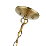 Brookdale 1 Light Antique Brass Mini Pendant (42981-01)