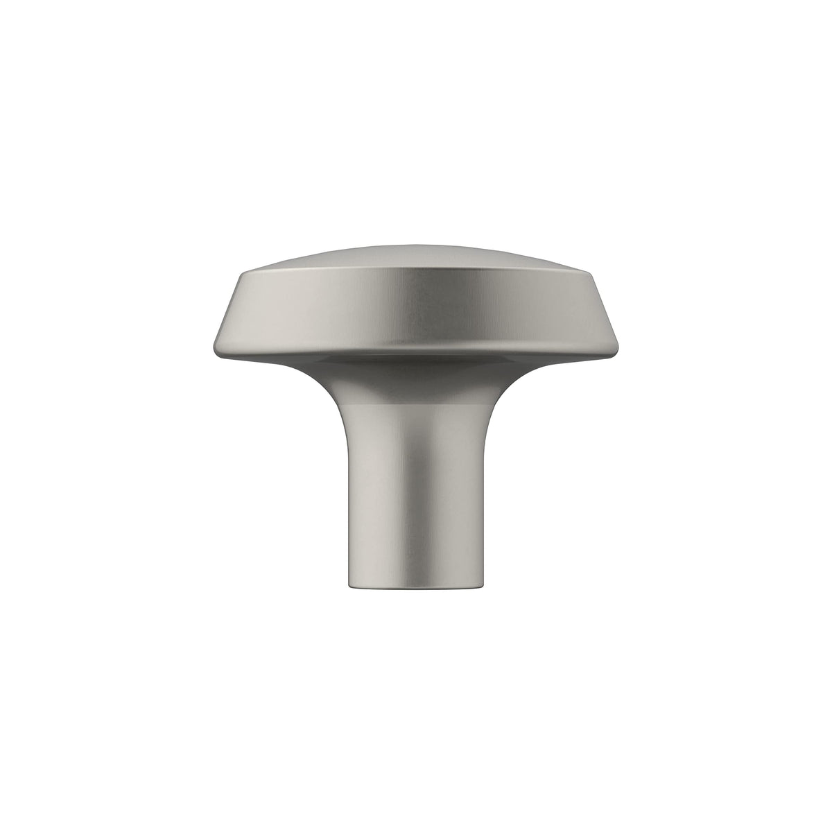 Amerock Cabinet Knob Satin Nickel 1-1/4 inch (32mm) Diameter Premise 1Pack Drawer Knob Cabinet Hardware