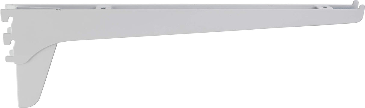 Hardware Resources 5460-14WH 14" White Plated Heavy Duty Bracket for TRK05 Series Standards