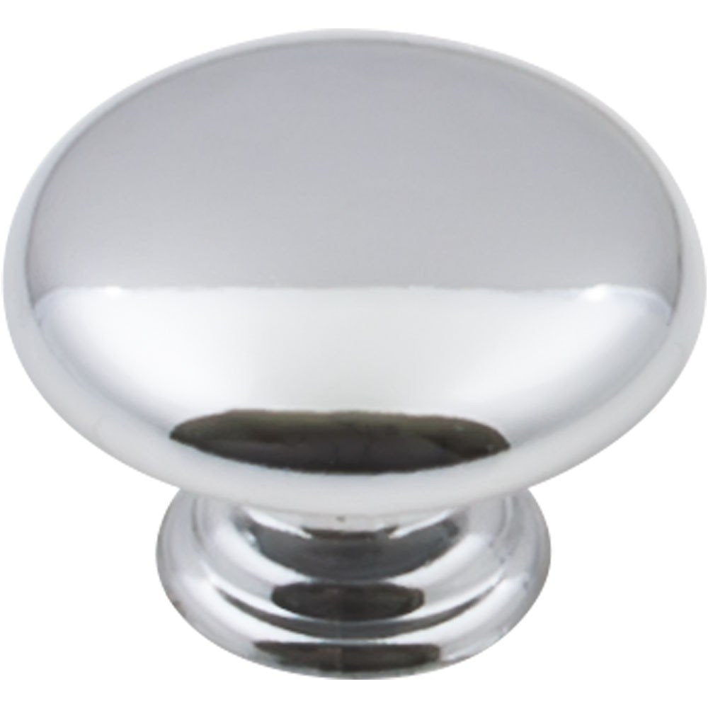 Elements 3950-PC 1-3/16" Diameter Polished Chrome Gatsby Cabinet Mushroom Knob