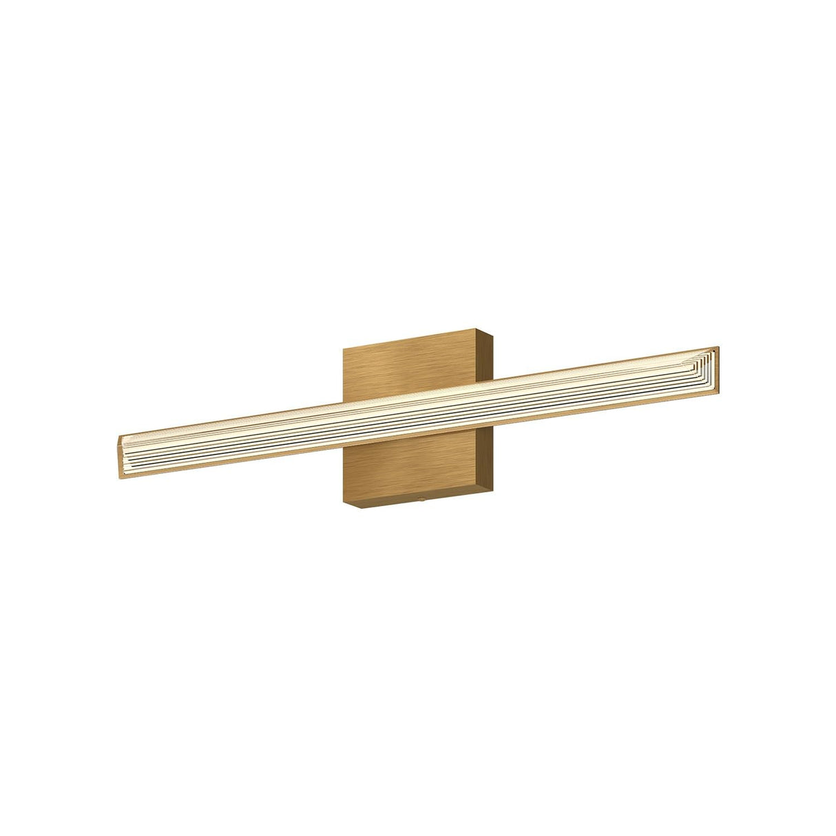 Kuzco VL27523-BG SAPHIR 23" VANITY BRUSHED GOLD 120V TRIAC/ELV LED 3000K 90CRI 22W