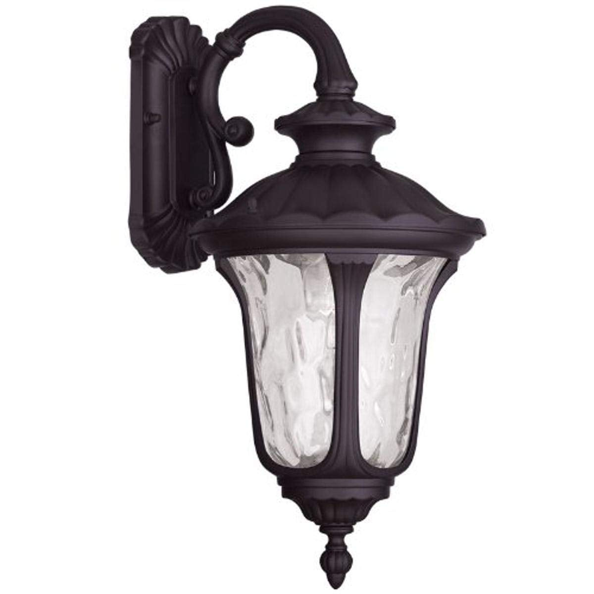 Livex Lighting 7853-07 Oxford 1 Light Outdoor Wall Lantern, Bronze