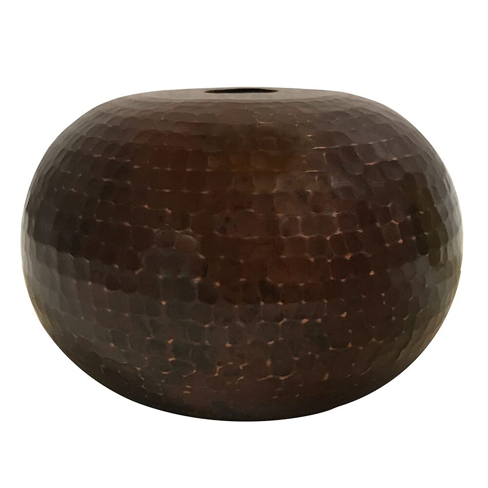 Premier Copper Products SH-L600DB Hand Hammered Copper 7-Inch Globe Pendant Light Shade