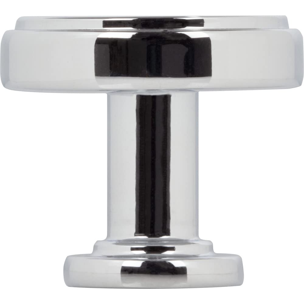 Jeffrey Alexander 171PC 1-1/4" Diameter Polished Chrome Richard Cabinet Knob