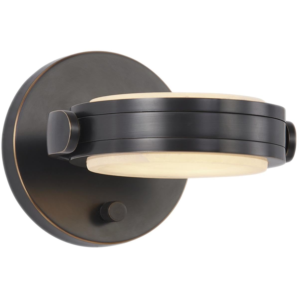 Alora WV325106UBAR BLANCO 6" WV URBAN BRONZE ALABASTER 15W LED 90 3000K DC LED