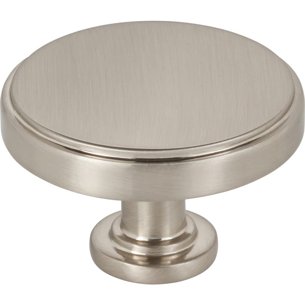 Jeffrey Alexander 171L-SN 1-3/4" Diameter Satin Nickel Richard Cabinet Knob