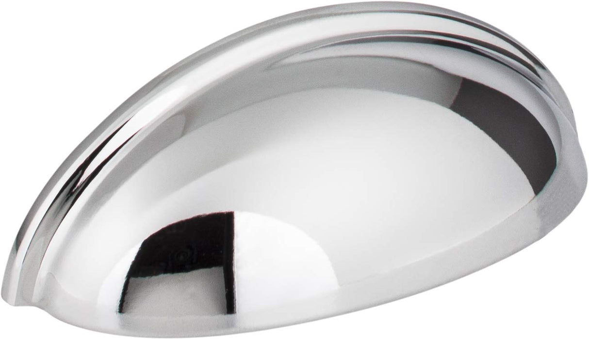 Elements 2981PC-R 3" Center-to-Center Polished Chrome Florence Retail Packaged Cabinet Cup Pull