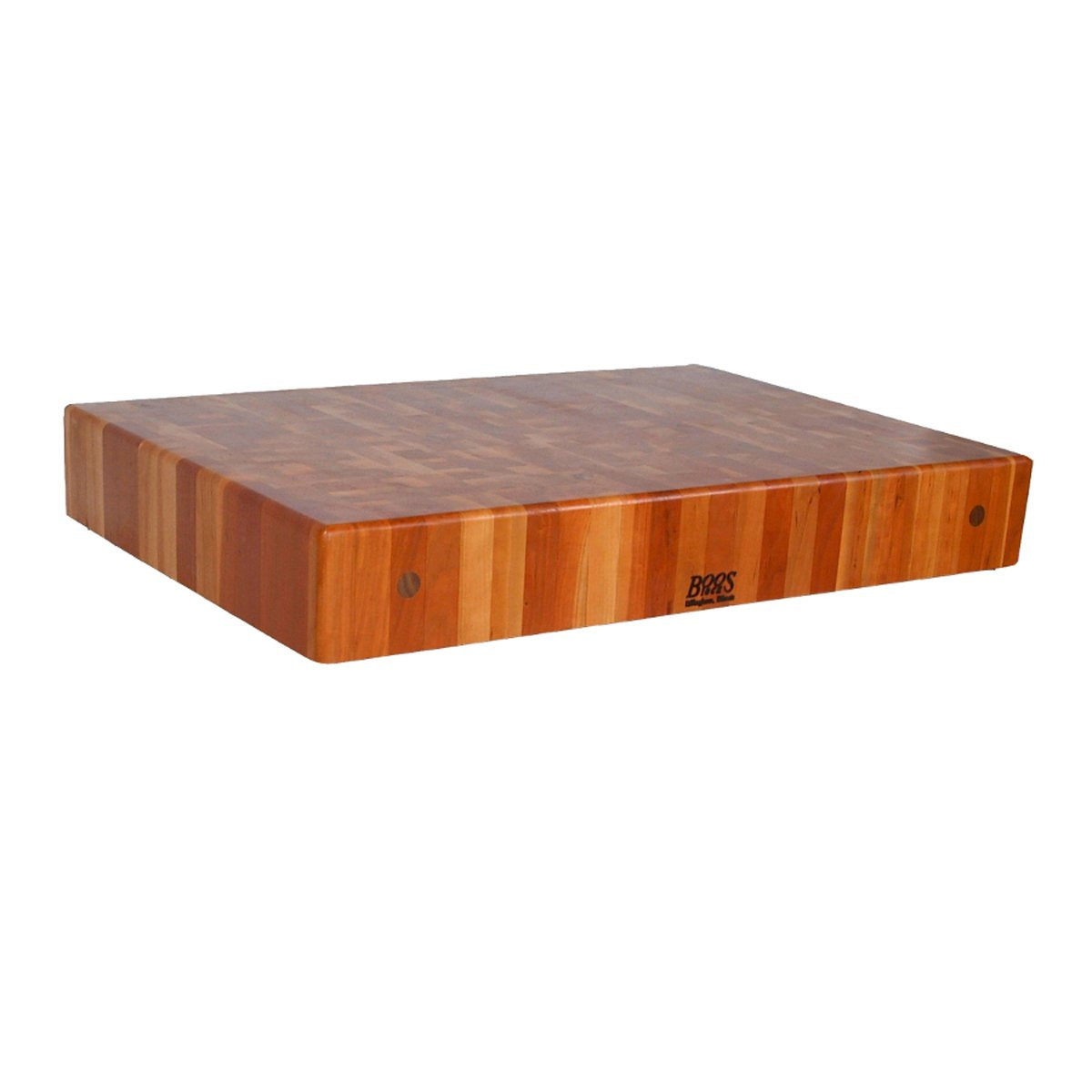 John Boos CHYBBIT7-6025 Cherry End Grain Butcher Block Island Top - 7" Thick, 60"L x 25"W CHERRY BB ISLAND TOP 60X25X7 CRM