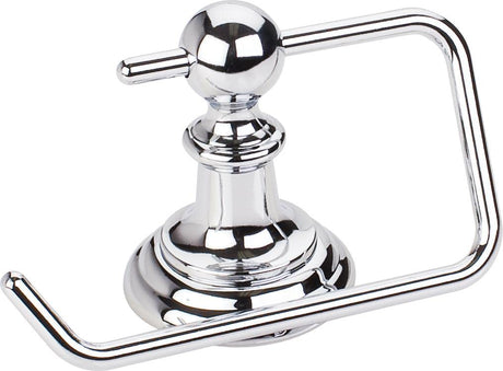 Elements BHE5-07SN-R Fairview Satin Nickel Euro Paper Holder - Retail Packaged