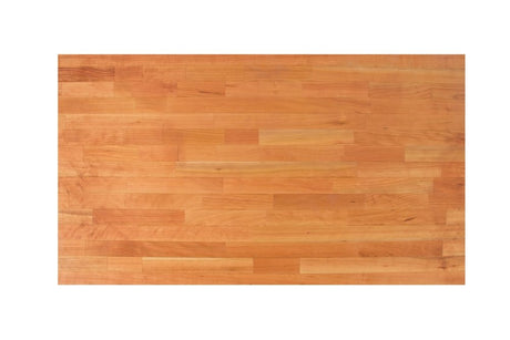 John Boos CHYKCT3-10932-O Edge-Grain Cherry Butcher Block Countertop - 3" Thick, 109"L x 32"W, Natural Oil