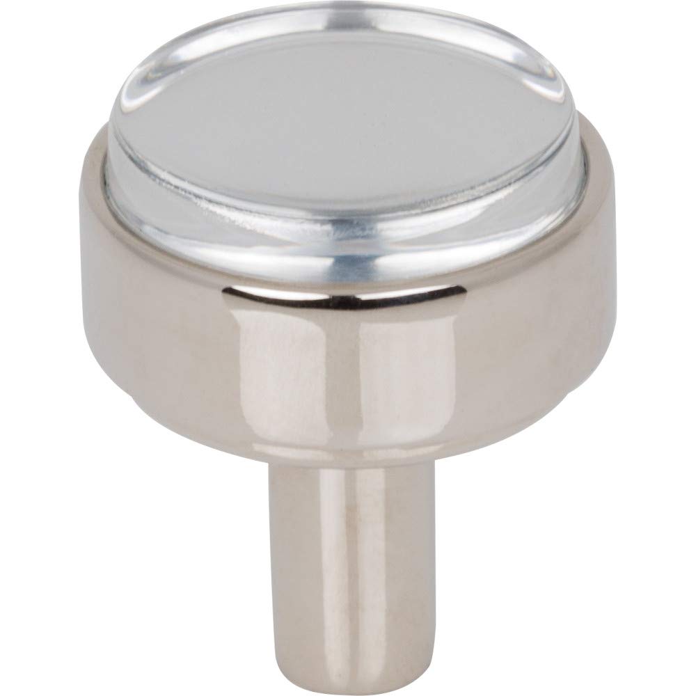 Jeffrey Alexander 775NI 1-1/8" Diameter Polished Nickel Carmen Cabinet Knob