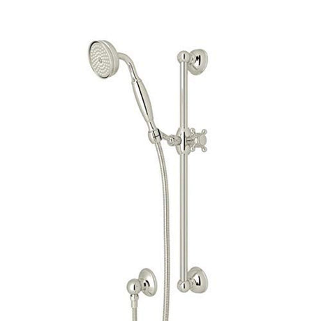 ROHL 1301EPN Handshower Set With 22" Slide Bar and Single Function Handshower
