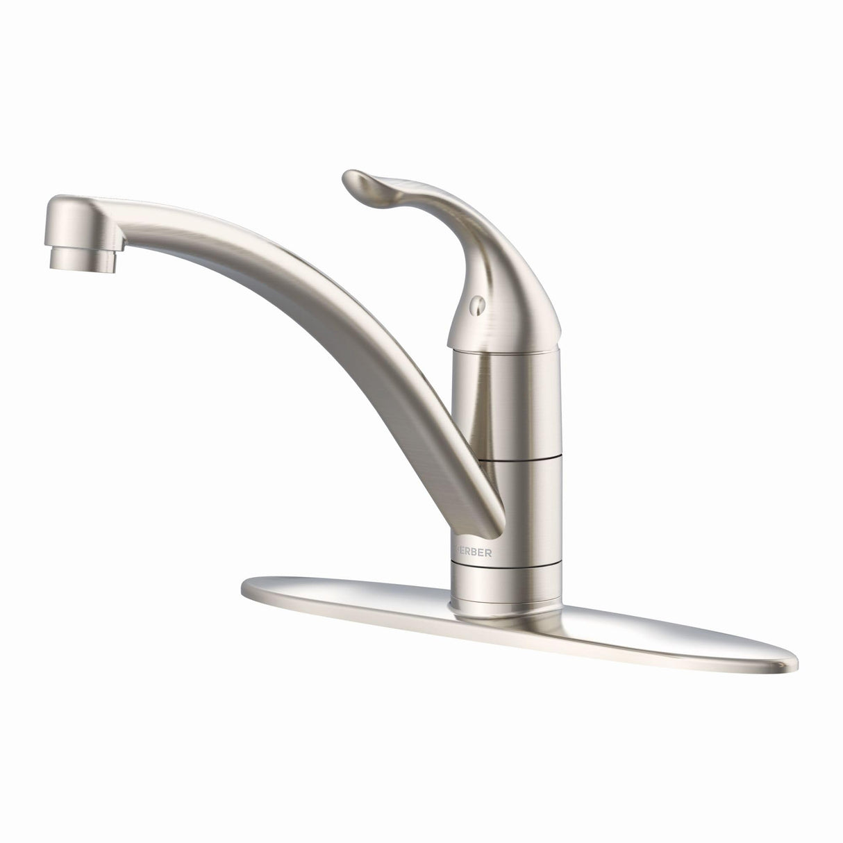 Gerber G0040010SS Stainless Steel Viper Single Handle Kitchen Faucet W/out Spray & W/...