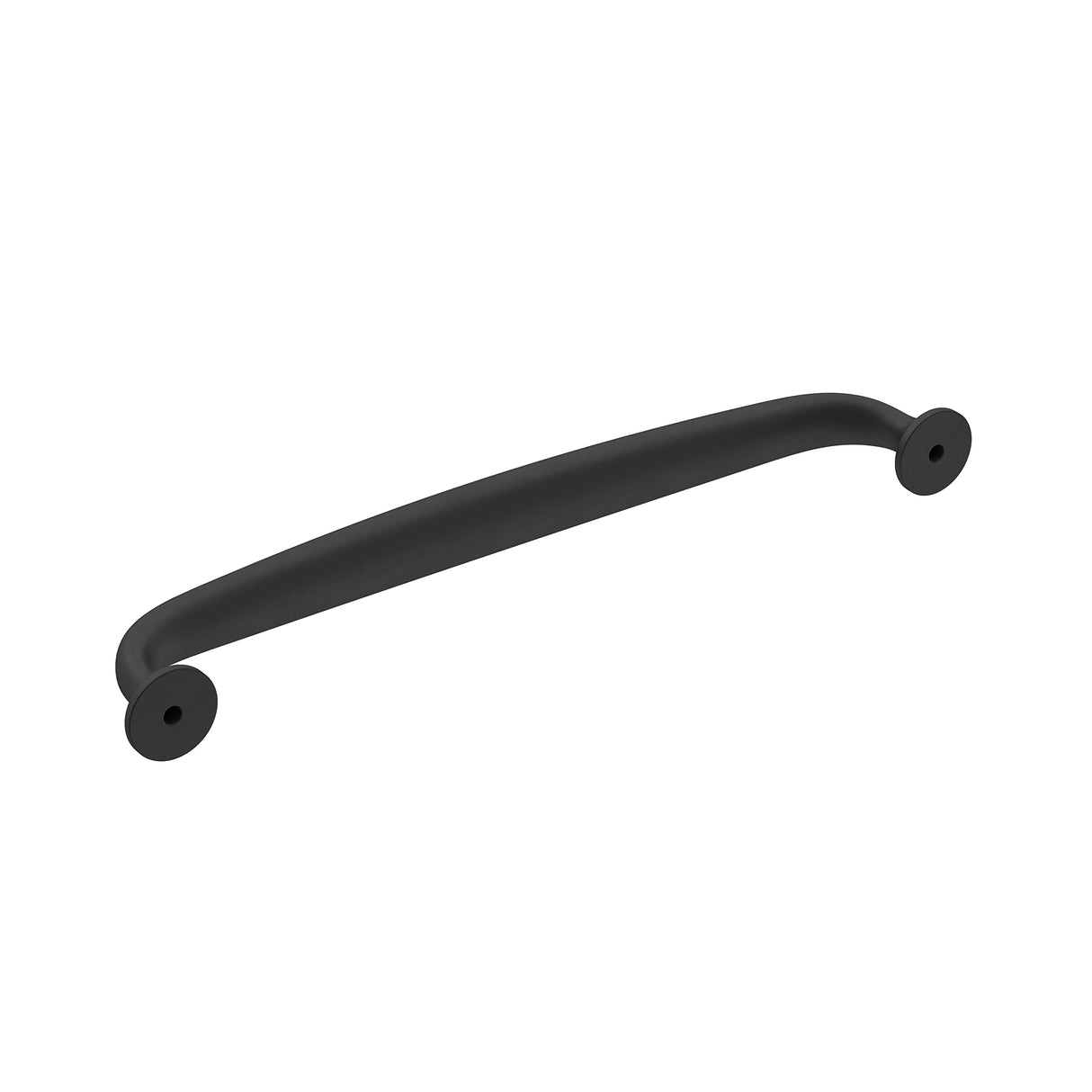 Amerock Cabinet Pull Matte Black 6-5/16 inch (160 mm) Center-to-Center Renown 1 Pack Drawer Pull Cabinet Handle Cabinet Hardware