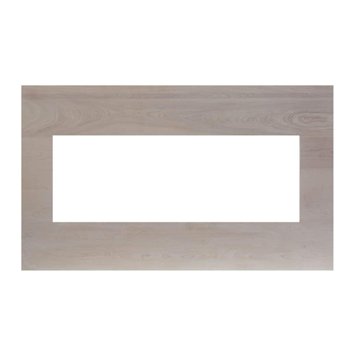 Amantii MAN-BMWB-XS40 White Birch Wooden Mantel Surround for BI-40 Xtraslim